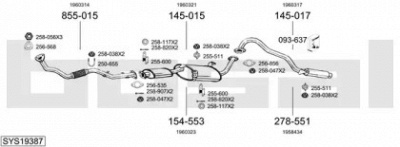 BOSAL sys19387 -