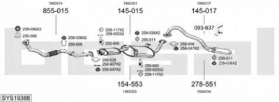 BOSAL sys19388 -