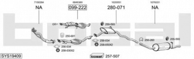 BOSAL sys19409 -