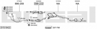 BOSAL sys19422 -  