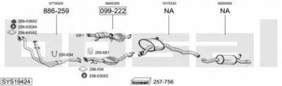 BOSAL sys19424 -