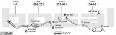 BOSAL sys19449 -