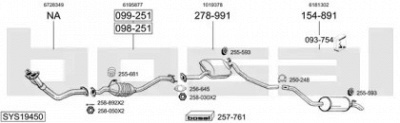BOSAL sys19450 -