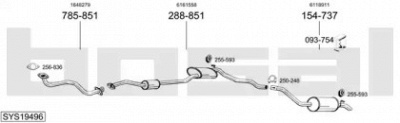 BOSAL sys19496 -