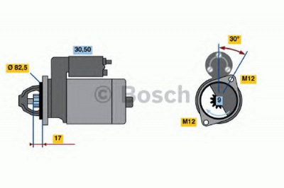 BOSCH 0001107073 -  Стартер
