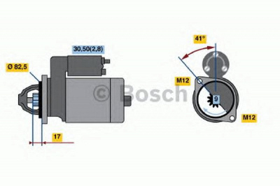 BOSCH 0001107427 -  Стартер