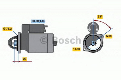 BOSCH 0001107527 -  Стартер