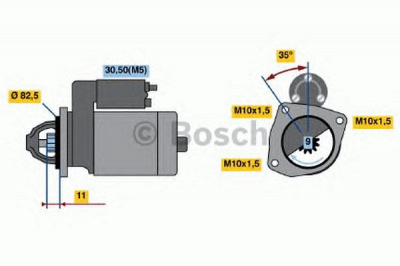 BOSCH 0001108070 -  Стартер