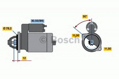 BOSCH 0001108098 -  Стартер