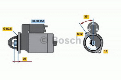 BOSCH 0001108101 -  Стартер