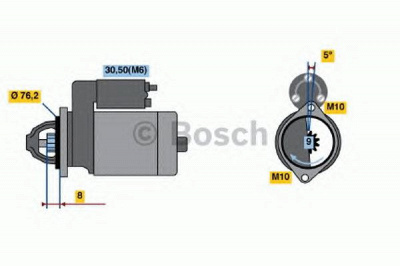 BOSCH 0001108156 -  Стартер