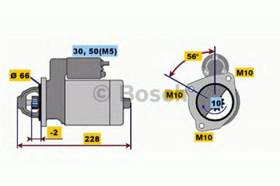 BOSCH 0001108183 -  Стартер