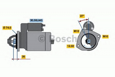 BOSCH 0001108228 -  Стартер