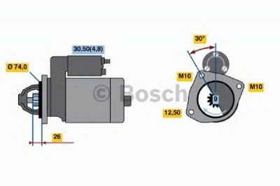 BOSCH 0001108237 -  Стартер