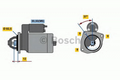 BOSCH 0001108239 -  Стартер