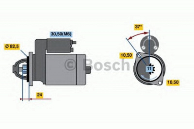 BOSCH 0001109033 -  Стартер