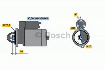 BOSCH 0001110071 -  Стартер