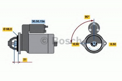 BOSCH 0001112008 -  Стартер