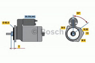 BOSCH 0001112044 -  Стартер