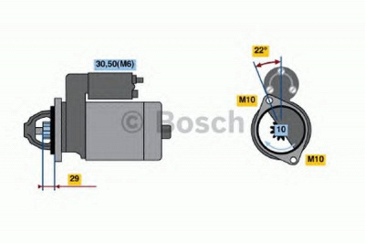 BOSCH 0001115049 -  Стартер