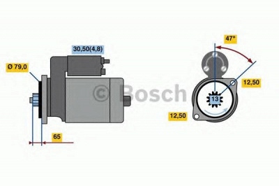 BOSCH 0001142005 -  Стартер