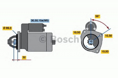 BOSCH 0001211513 -  Стартер