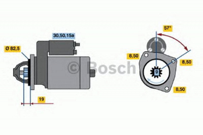 BOSCH 0001212400 -  Стартер