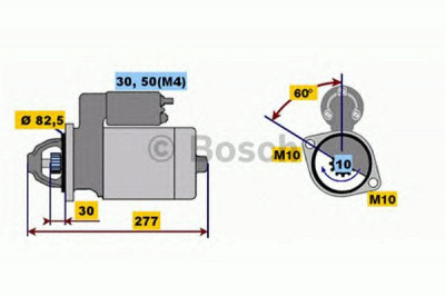 BOSCH 0001218110 -  Стартер