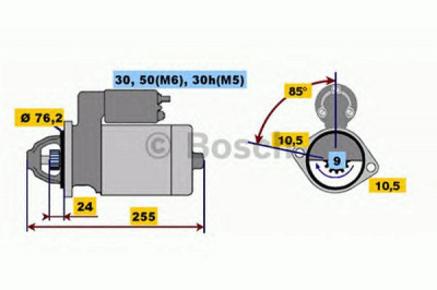 BOSCH 0001218135 -  Стартер
