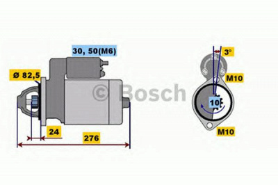 BOSCH 0001218137 -  Стартер