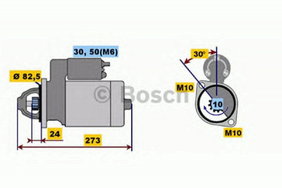BOSCH 0001218138 -  Стартер