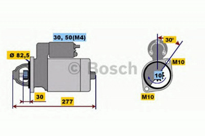 BOSCH 0001218160 -  Стартер