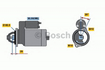 BOSCH 0001223005 -  Стартер