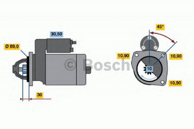 BOSCH 0001230022 -  Стартер