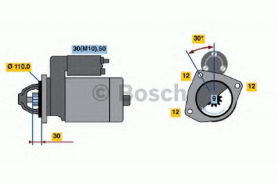 BOSCH 0001362073 -  Стартер