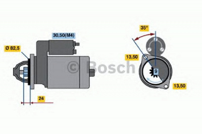 BOSCH 0001362076 -  Стартер