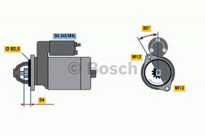 BOSCH 0001362600 -  Стартер