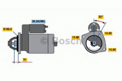 BOSCH 0001367303 -  Стартер