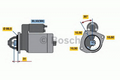 BOSCH 0001368081 -  Стартер
