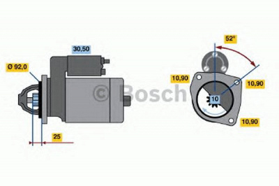 BOSCH 0001369023 -  Стартер
