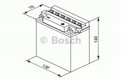 BOSCH 0092m4f260 -  Стартерная аккумуляторная батарея| Стартерная аккумуляторная батарея