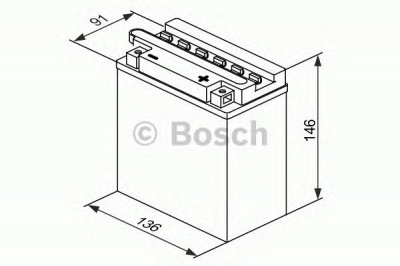 BOSCH 0092m4f280 -  Стартерная аккумуляторная батарея| Стартерная аккумуляторная батарея