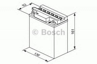 BOSCH 0092m4f320 -  Стартерная аккумуляторная батарея| Стартерная аккумуляторная батарея