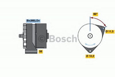 BOSCH 0120468045 -  Генератор