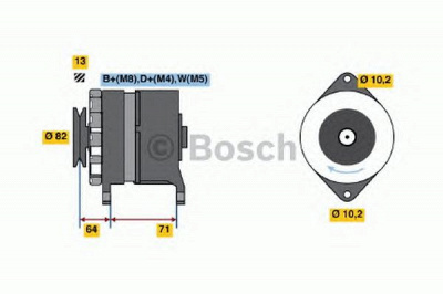 BOSCH 0120468116 -  Генератор