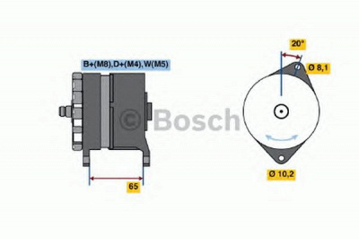 BOSCH 0120468154 -  Генератор