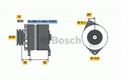 BOSCH 0120469010 -  Генератор