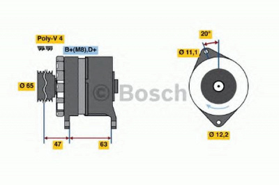 BOSCH 0120469035 -  Генератор