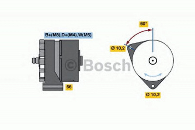 BOSCH 0120469579 -  Генератор