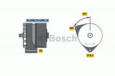 BOSCH 0120469734 -  Генератор